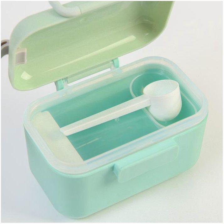 Картинка Контейнер для хранения детского питания, 400 мл., цвет бирюзовый (№6936518) от магазина Мир детей Товары для Новорожденных