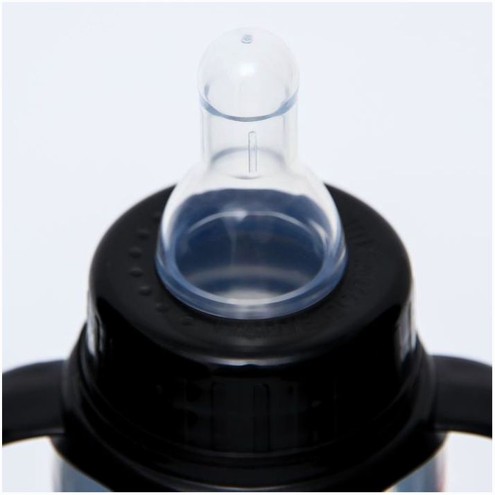 Картинка Бутылочка для кормления Baby Rock, классическое горло, от 0 мес, 250 мл., цилиндр, с ручками (№5399482) от магазина Мир детей Товары для Новорожденных