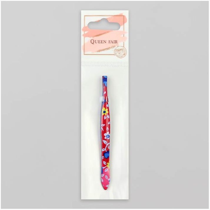 Картинка Пинцет прямой, узкий, 8,5 см, рисунок МИКС (№1492260) от магазина Мир детей Товары для Новорожденных