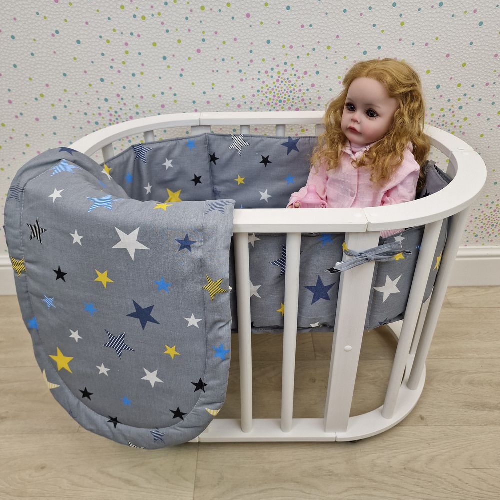 Пеленка для новорожденного с кружевами (бязь) артикул анонс КуклКПБ6_38