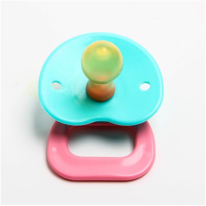 Картинка Соска-пустышка латексная классическая «Вишенка» с кольцом, от 0 мес., цвета МИКС (№1476709) от магазина Мир детей Товары для Новорожденных