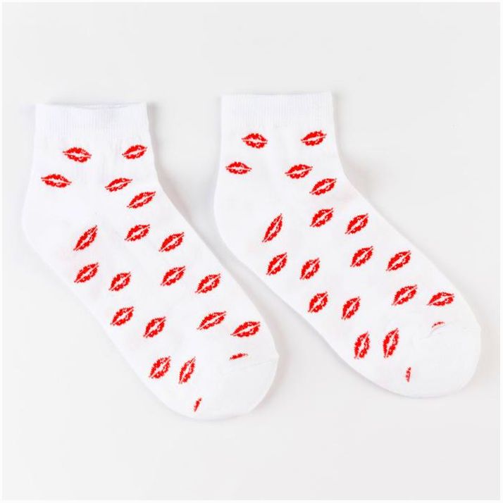 Носки женские, цвет белый, размер 23-25 артикул анонс 6249301