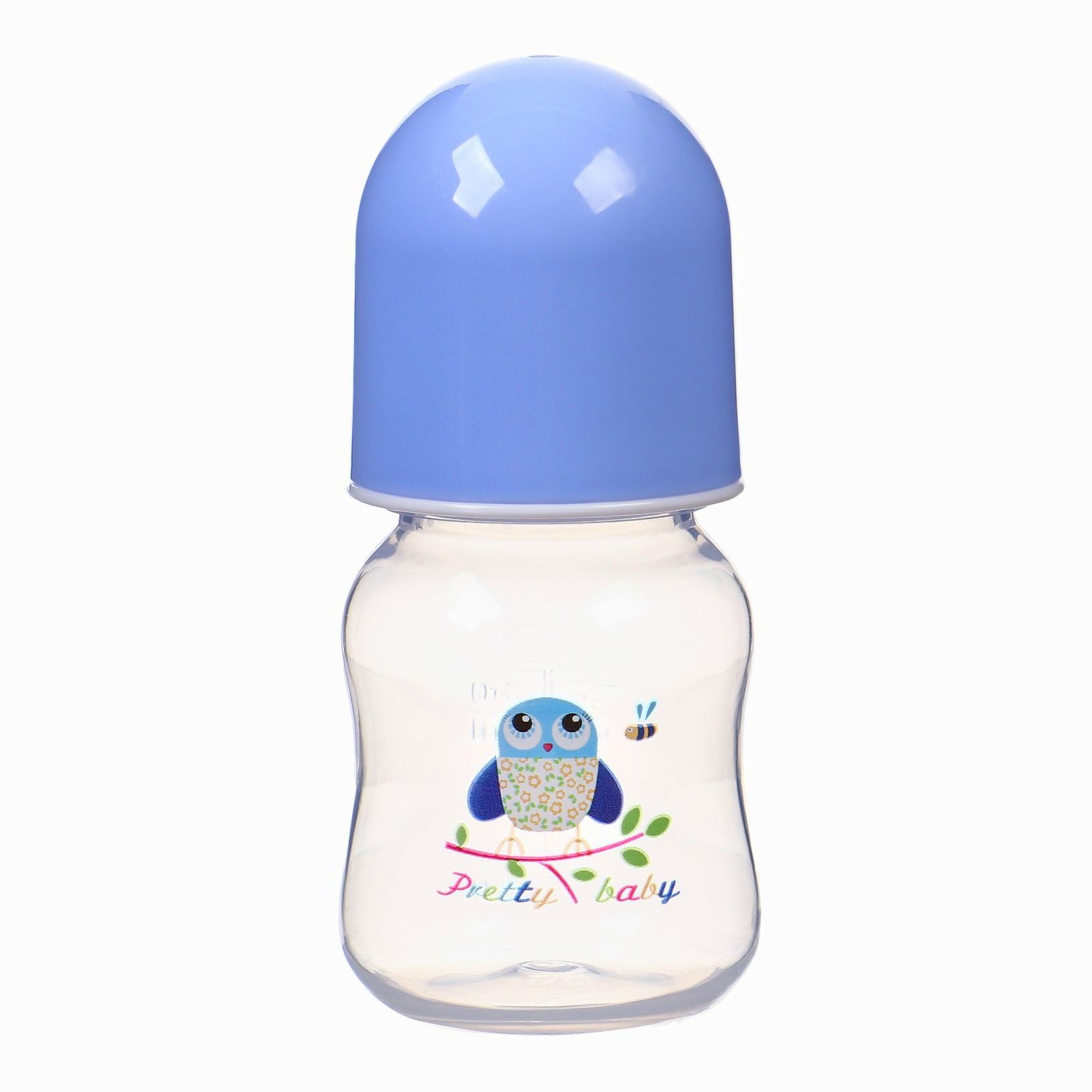 № 9844088 Бутылочка для кормления, классическое горло, 60 мл., от 3 мес., цвет голубой