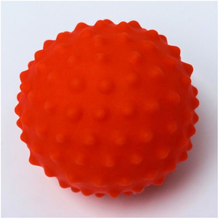 № 4916704 Развивающий тактильный мячик «Кошечка», с пищалкой, 1 шт, Крошка Я