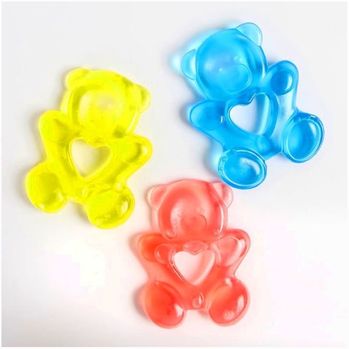 Картинка Прорезыватель охлаждающий «Мишка», цвет МИКС, Крошка Я (№553303) от магазина Мир детей Товары для Новорожденных