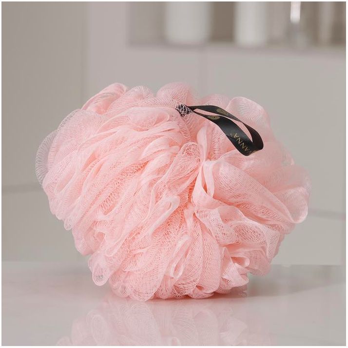 Мочалка для тела SAVANNA «Нежность», 90 гр, цвет МИКС артикул анонс 5376380