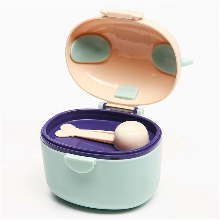 Картинка Контейнер для хранения детского питания 330 мл., цвет бирюзовый (№7653245) от магазина Мир детей Товары для Новорожденных