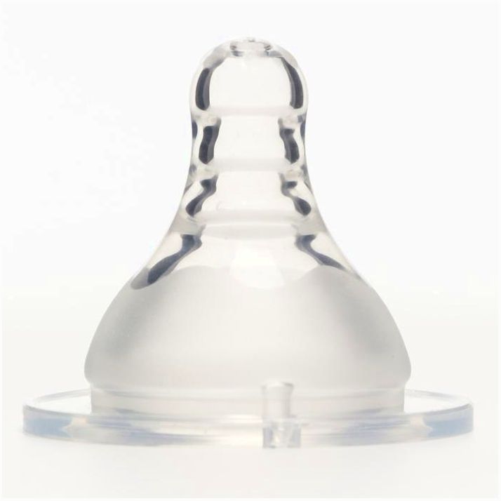 Соска силик на бутылочку, антиколиковая., от 6 мес., широкое горло, для густой пищи артикул анонс 7129449