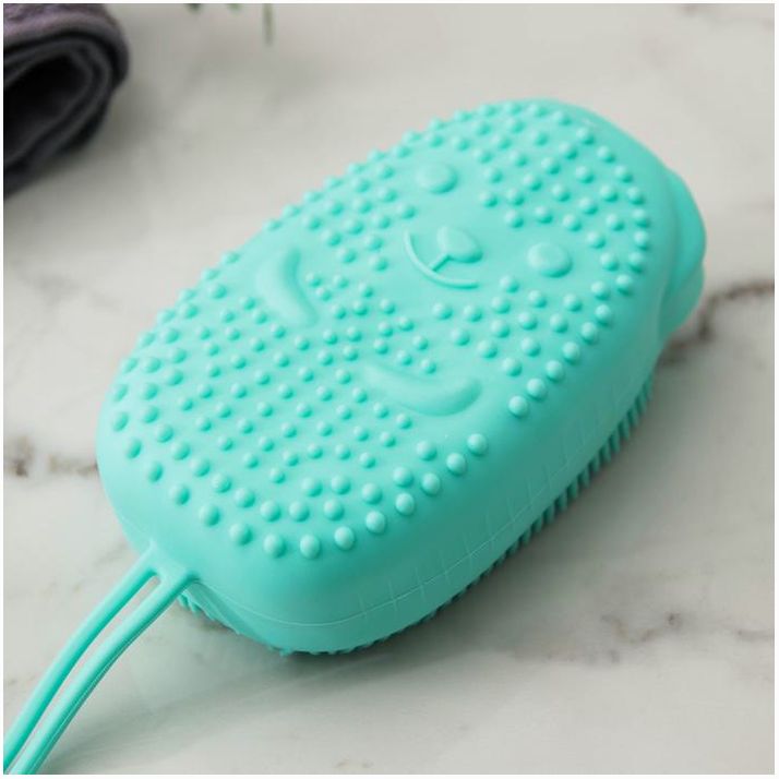 Картинка Щётка силиконовая для тела с поролоном Доляна «Мышонок», цвет МИКС (№5469868) от магазина Мир детей Товары для Новорожденных