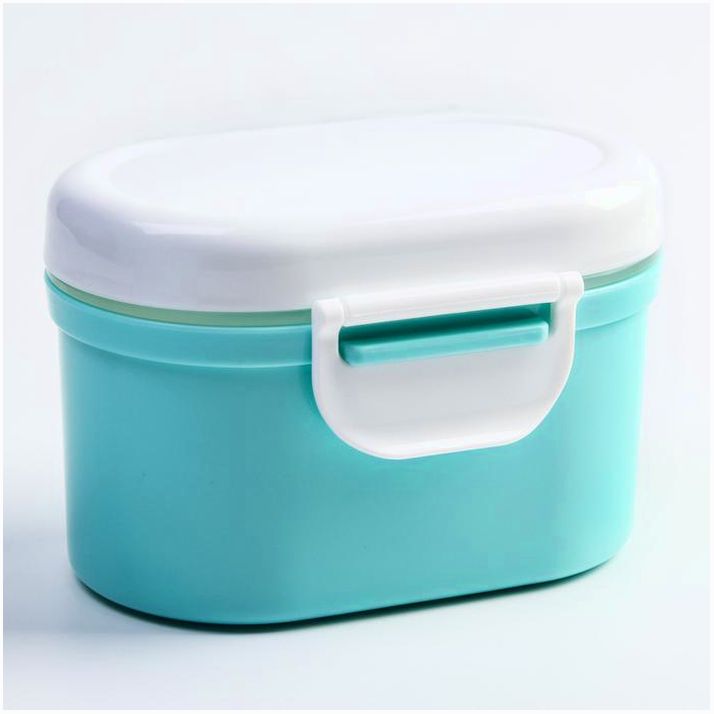 Контейнер для хранения детского питания, с ложкой, 350 мл., цвет МИКС артикул анонс 4591158