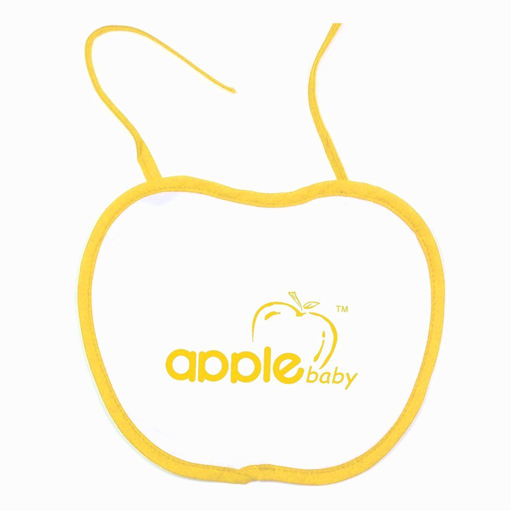 Картинка Нагрудник "Яблочко" одноц.рисунок (№01Т05-1) от магазина Мир детей Товары для Новорожденных
