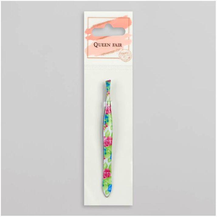 Картинка Пинцет скошенный, узкий, 8,5 см, рисунок МИКС (№3940236) от магазина Мир детей Товары для Новорожденных