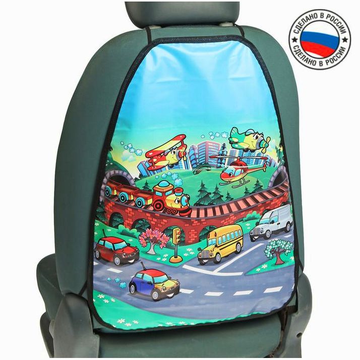 Накидка-незапинайка Город, пвх, 61 х 46 см артикул анонс 2765773