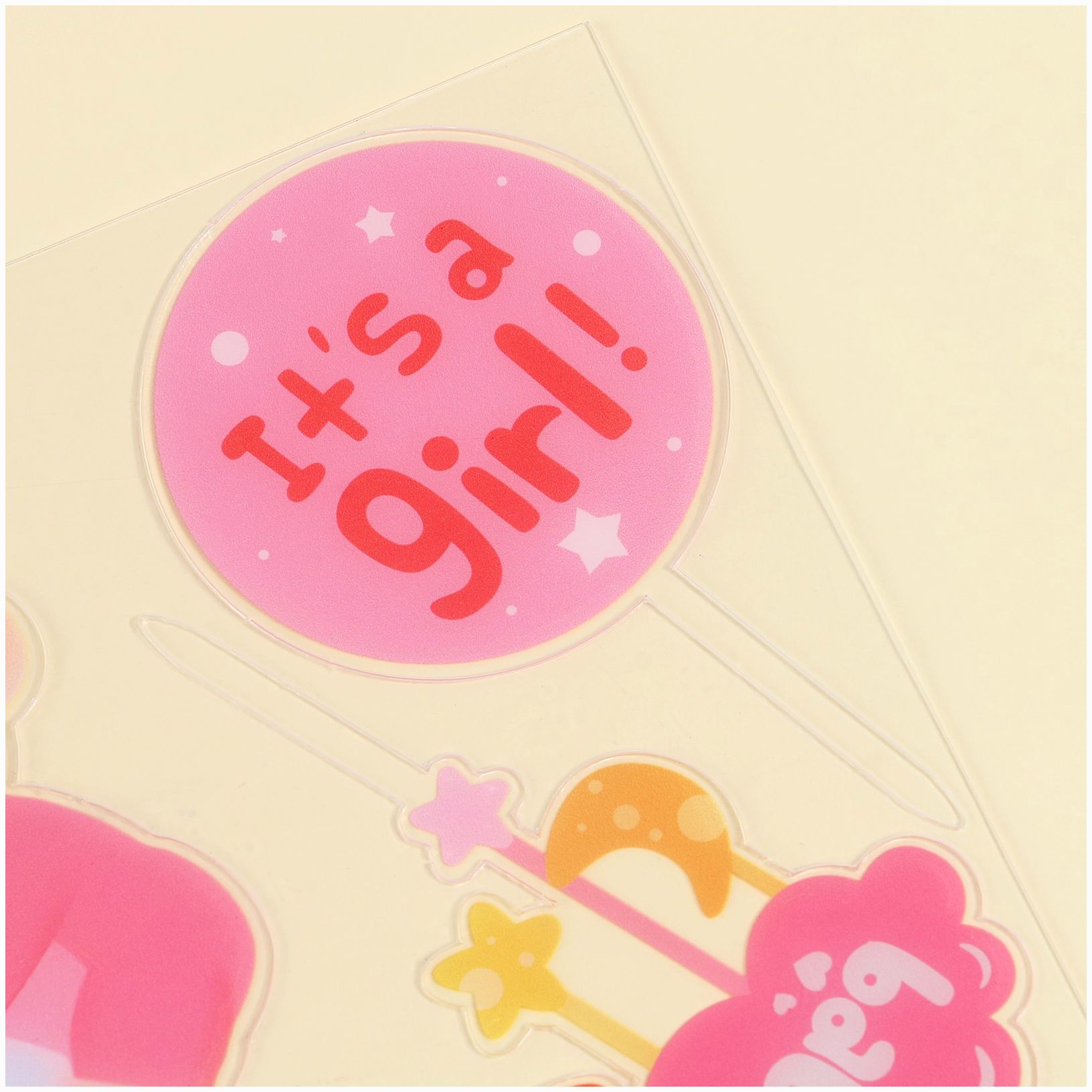 № 9905722 Набор для украшения «Девочка»