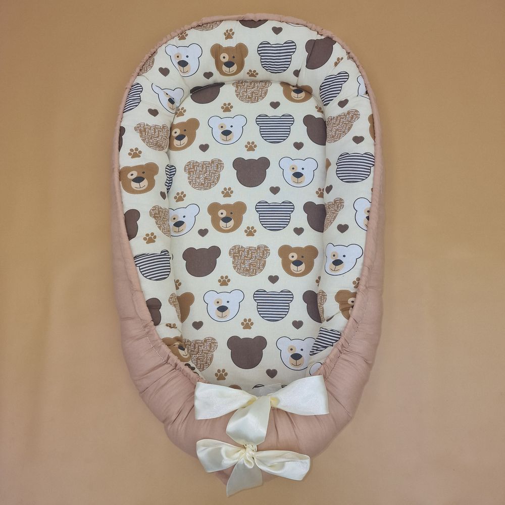 Картинка Гнездышко - кокон (бязь + синтепух) стандарт (№6527) цвета в ассортименте от магазина Мир детей Товары для Новорожденных