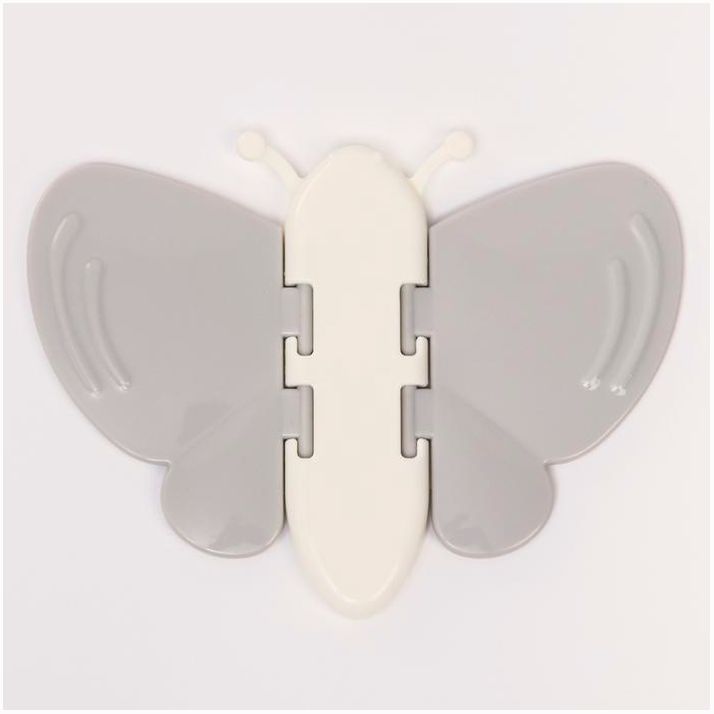 Блокиратор для раздвижных дверей и окон, цвет белый/серый артикул анонс 6900854