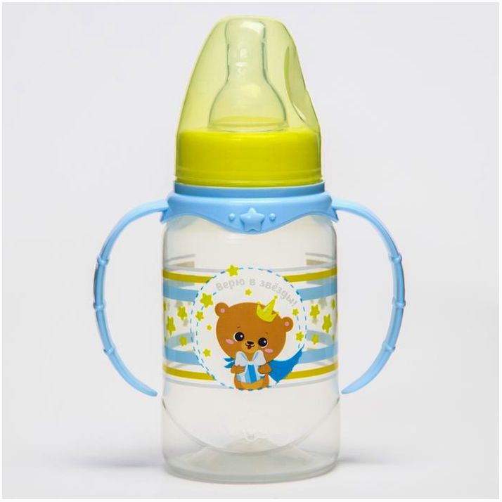Картинка Набор бутылочек для кормления «Мишка принц» 150 и 250 мл (№5502545) от магазина Мир детей Товары для Новорожденных