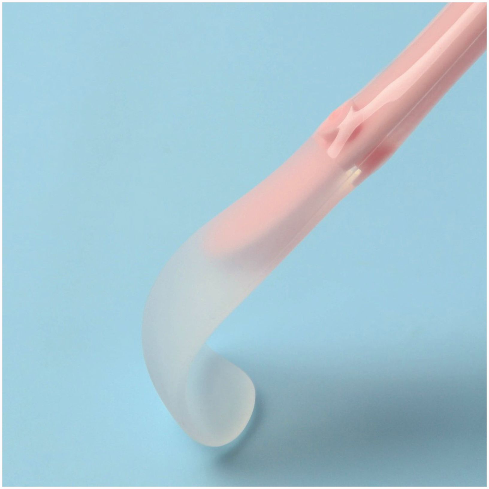 Картинка Набор силиконовых ложек для кормления, 2 шт., цвет розовый (№9037713) от магазина Мир детей Товары для Новорожденных