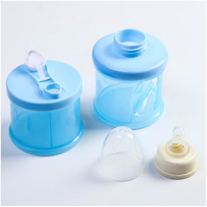 № 4591160 Контейнер для хранения детского питания, с соской 3в1, цвет МИКС