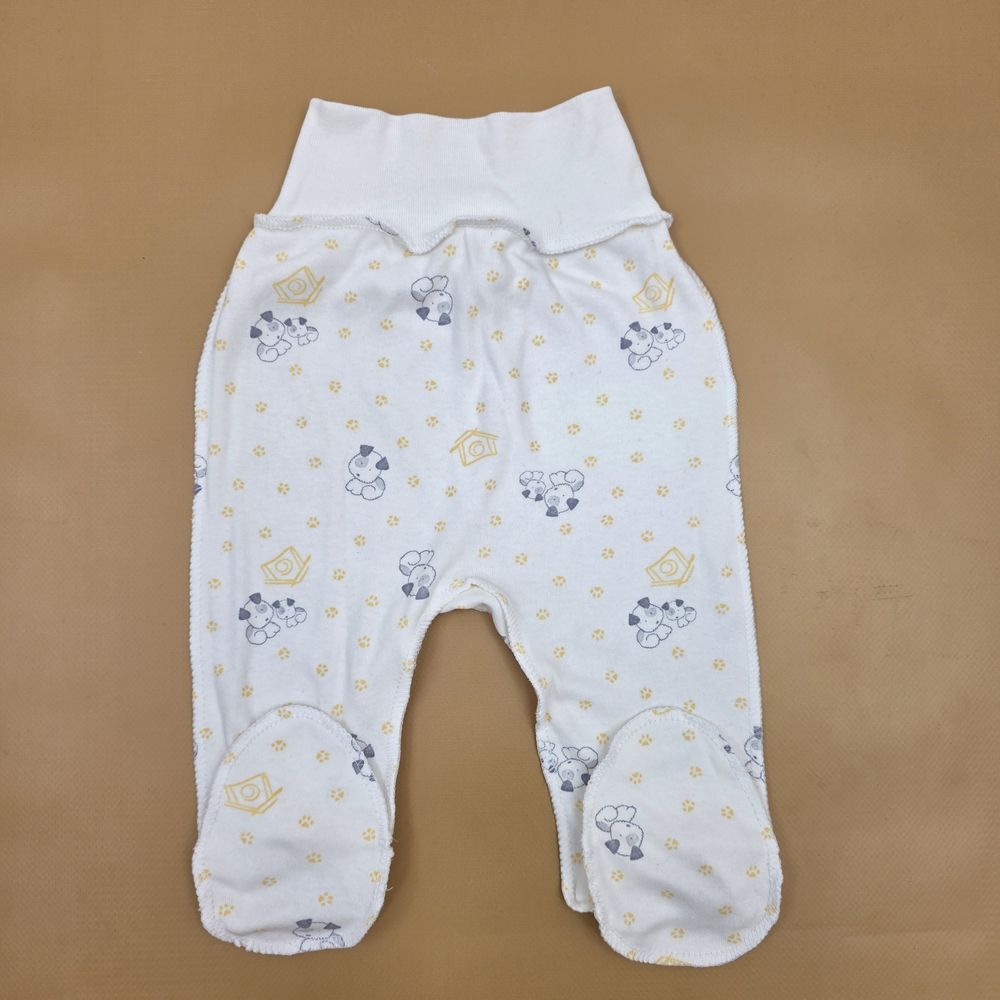 Ползунки на широкой резинке №2 (интерлок) артикул анонс 1639-68МД