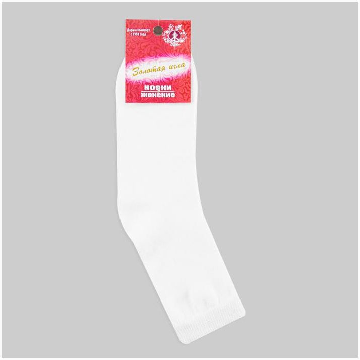 Картинка Носки женские, цвет белый, размер 23-25 (№5231638) от магазина Мир детей Товары для Новорожденных