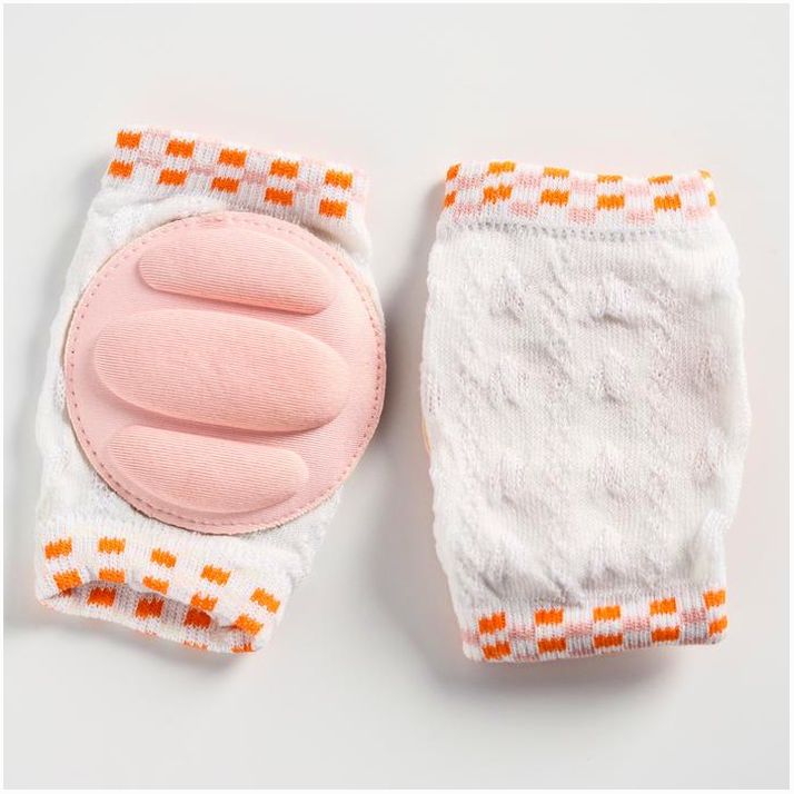 № 4405116 Наколенники детские для ползания, цвет розовый, от 6 мес.