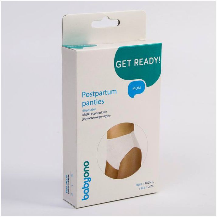Трусы послеродовые, одноразовые, 5 шт., размер L артикул анонс 1781801