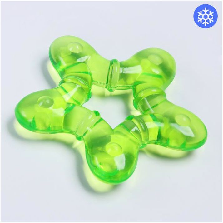 Прорезыватель охлаждающий «Звезда», цвет МИКС, Крошка Я артикул анонс 4591166