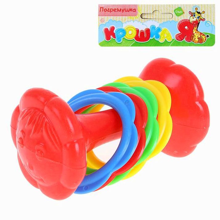 Картинка Погремушка «Счастливое детство», цвета МИКС (№1018447) от магазина Мир детей Товары для Новорожденных