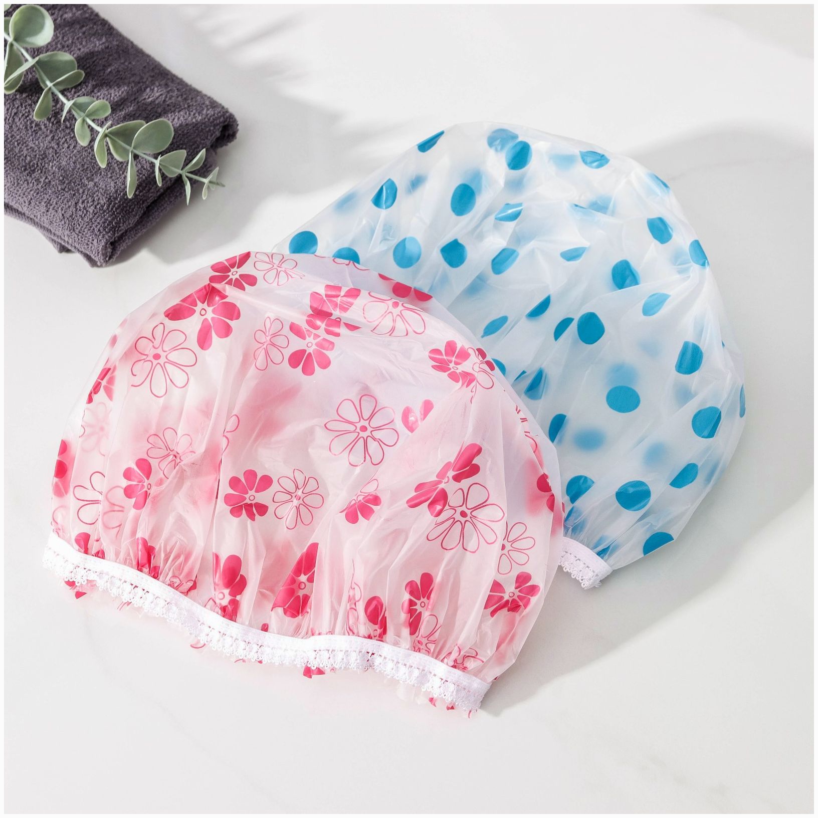 Картинка Шапочка для душа Доляна, цвет МИКС (№3819430) от магазина Мир детей Товары для Новорожденных