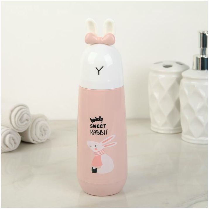 Футляр для зубной щётки и пасты «Кролик», 22,5 см, цвет МИКС артикул анонс 4617937