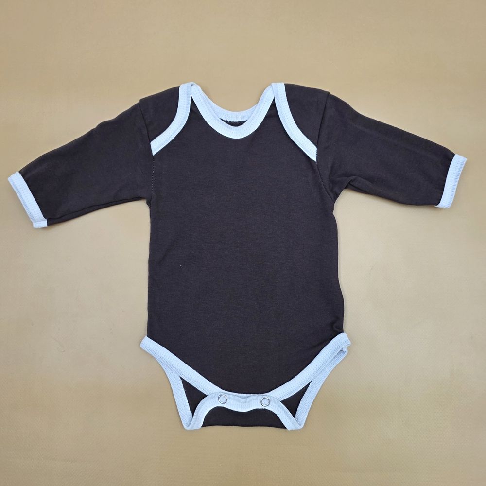 Боди №2 (кулирка, кнопки снизу, длинный рукав) артикул анонс 0142-62МД