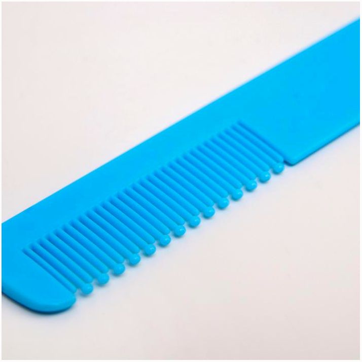 Картинка Расчёска детская + массажная щётка для волос, от 0 мес., цвета МИКС (№2315247) от магазина Мир детей Товары для Новорожденных