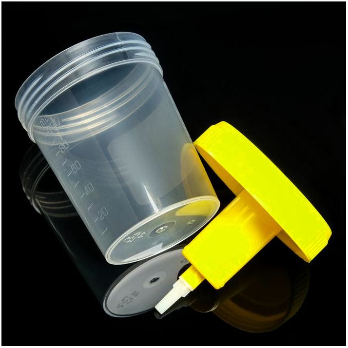 № 7163782 Контейнер стерильный со встроенным устройством для вакуумного забора мочи, 120 мл