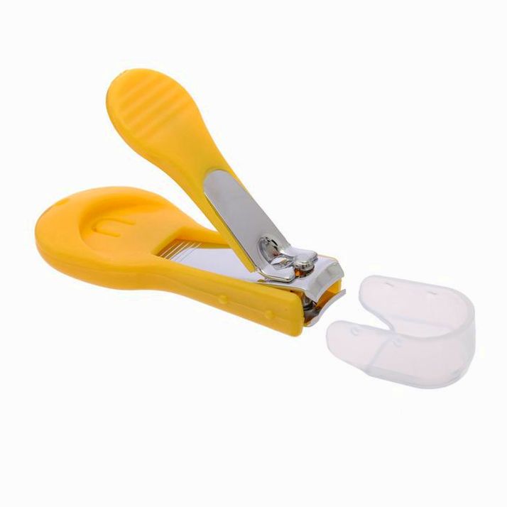 Кусачки-книпсер для ногтей детские, с колпачком, цвет МИКС артикул анонс 2849327