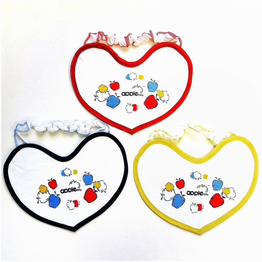 Нагрудник (1 сторона - хлопок, 2 сторона - водонипроницаемая ткань, 3 шт.) артикул анонс 01Т08