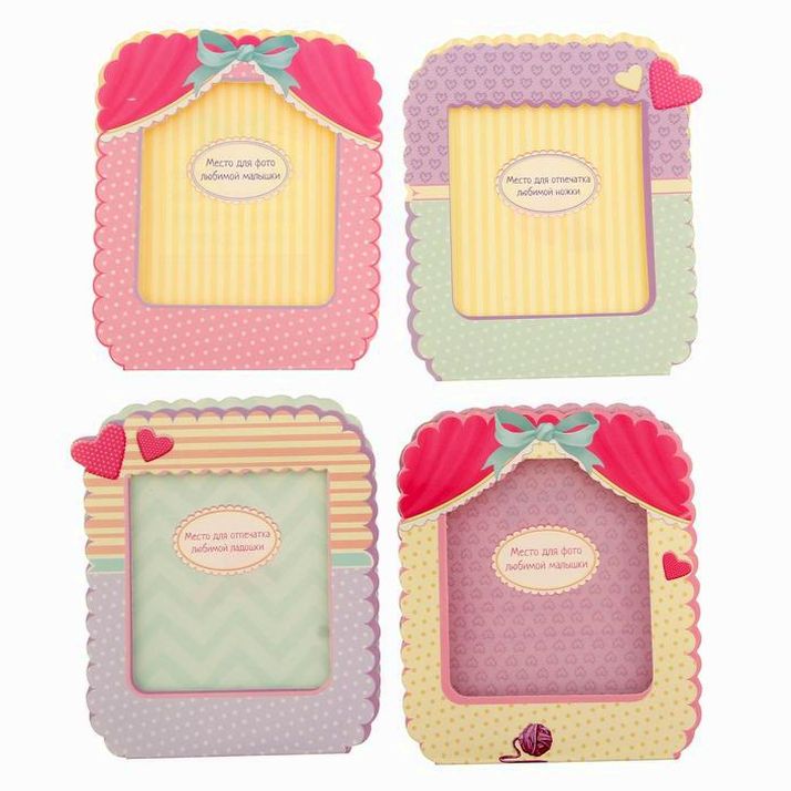 № 1298707 Набор фоторамок + отпечаток ладошки на ленте 