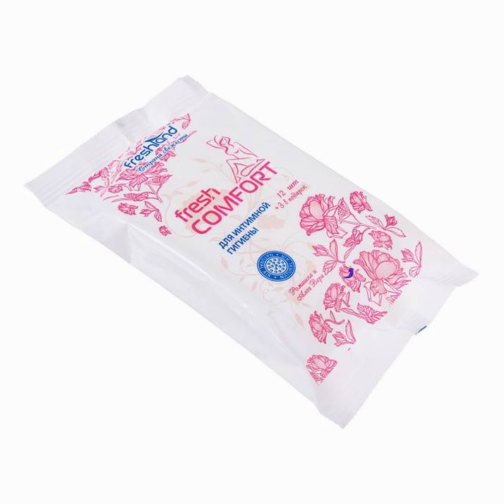 № 3874651 Влажные салфетки, для интимной гигиены, 12+3 шт.