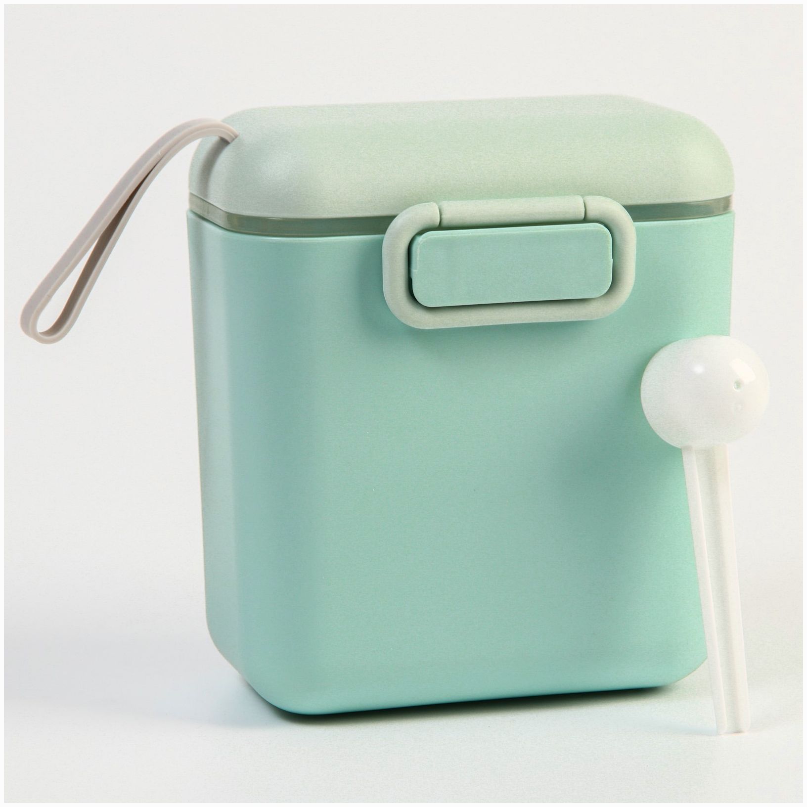 Контейнер для хранения детского питания, 800 мл., цвет бирюзовый артикул анонс 6936520