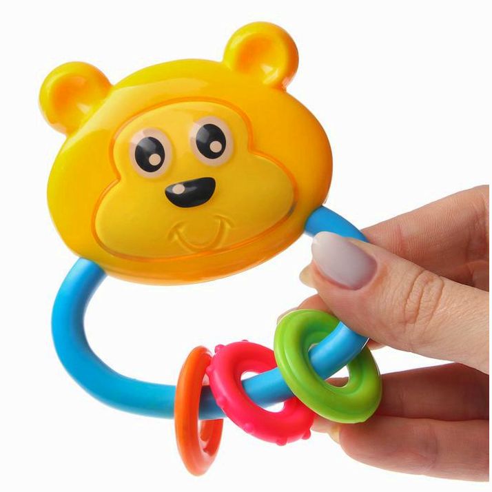 № 7598509 Погремушка «Мишка с колечками», Крошка Я