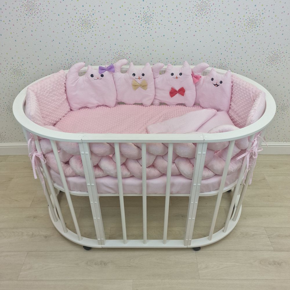 КПБ 16 пр (борт + пододеяльник + одеяло + наволочка + подушка + простынь (плюш/бязь) артикул анонс 1181-0-1бб_02