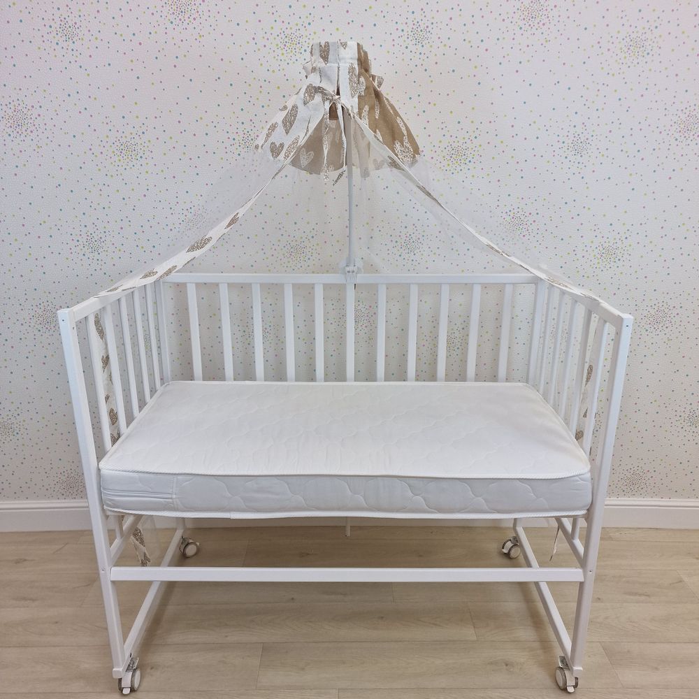 Балдахин (бязь/сеточка) + бант (бязь) артикул анонс 941_06