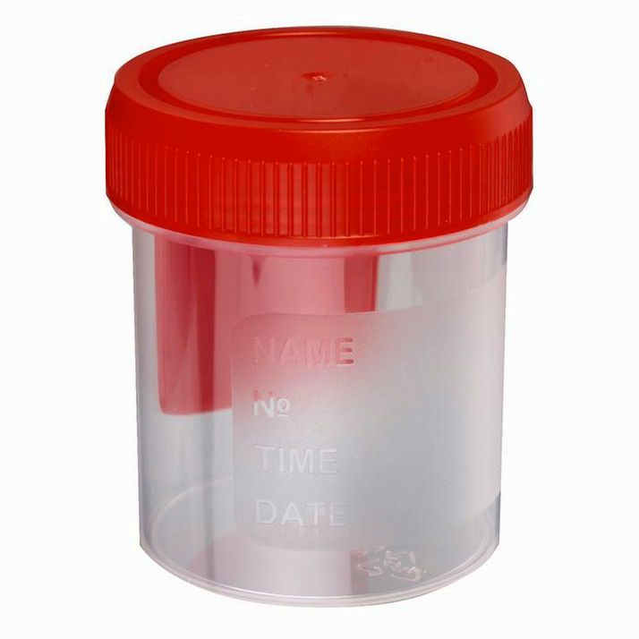 Контейнер для биопроб полимерный, стерильный, со шпателем, 60 мл артикул анонс 3580939