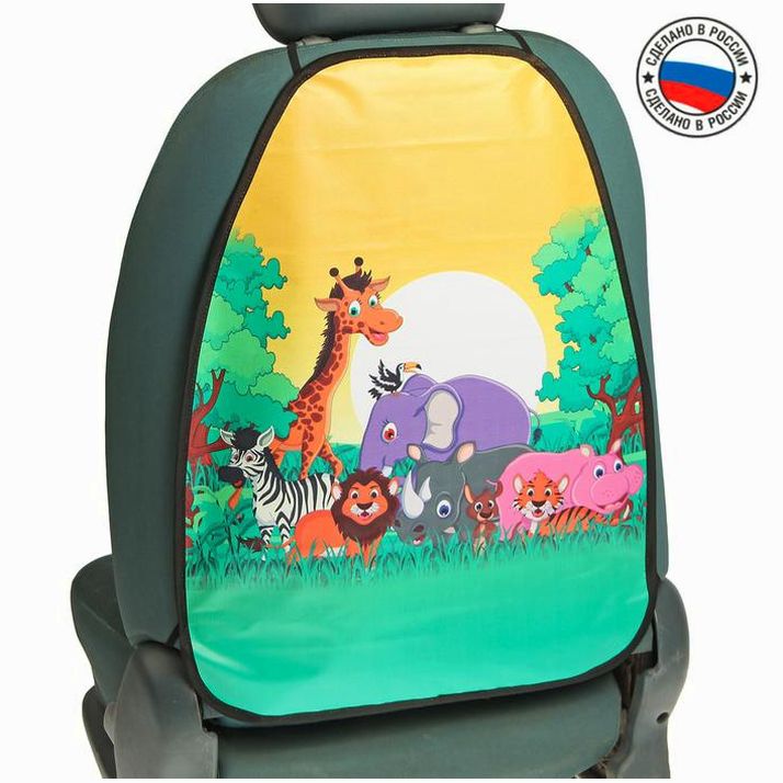 Накидка-незапинайка Африка, пвх, 61 х 46 см артикул анонс 2765779