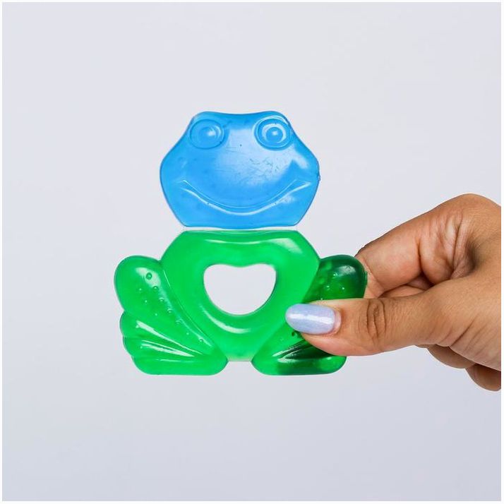 № 4826558 Прорезыватель охлаждающий «Лягушонок», цвет МИКС, Крошка Я