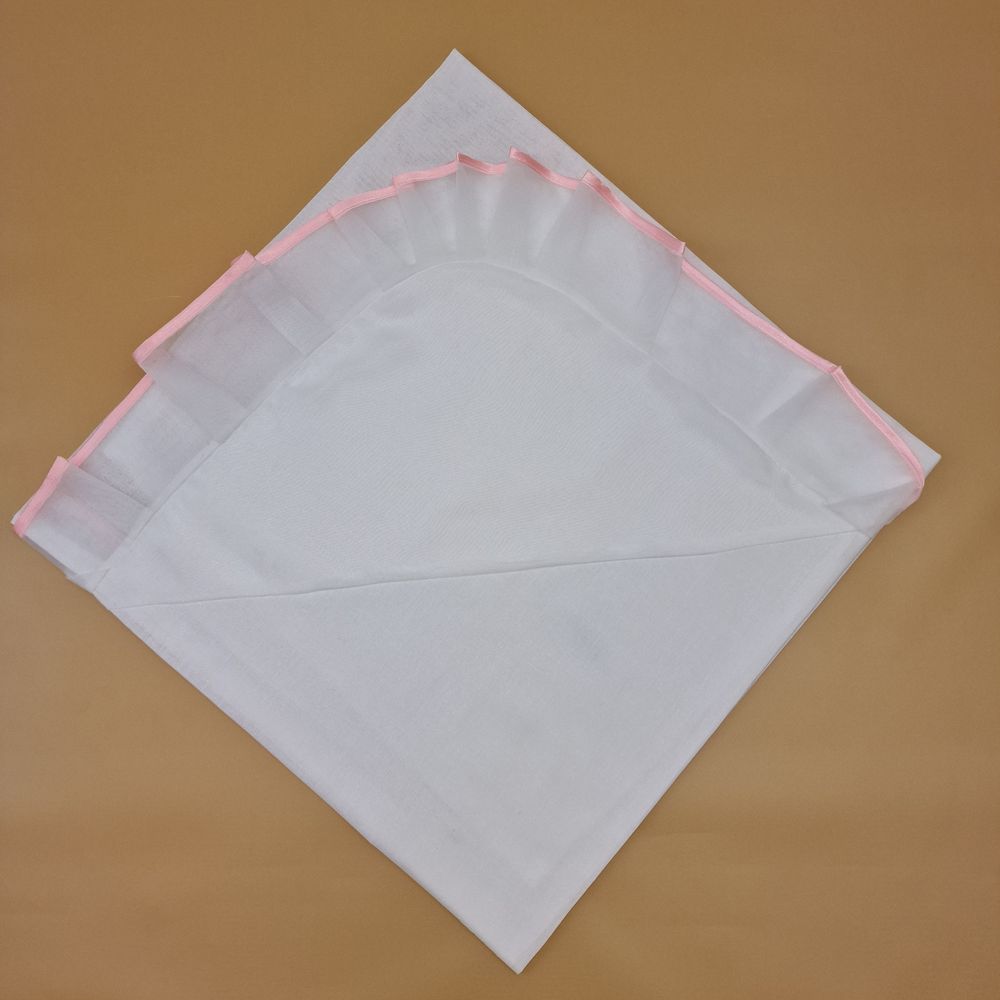 Уголок со сборенной отделкой (бязь/сеточка) артикул анонс 486_03