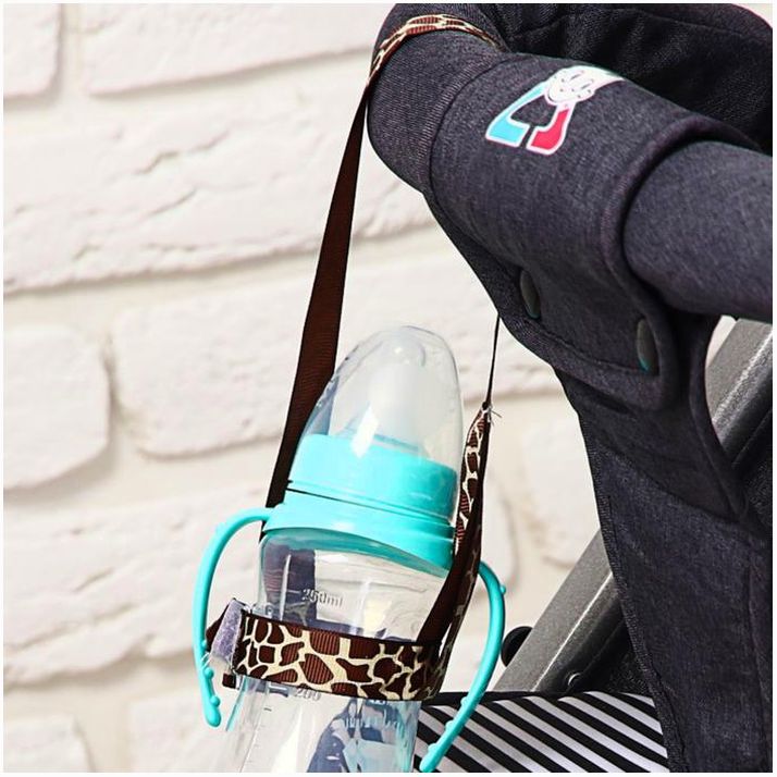 Держатель универсальный для бутылочек и игрушек «Жирафик» артикул анонс 3546347