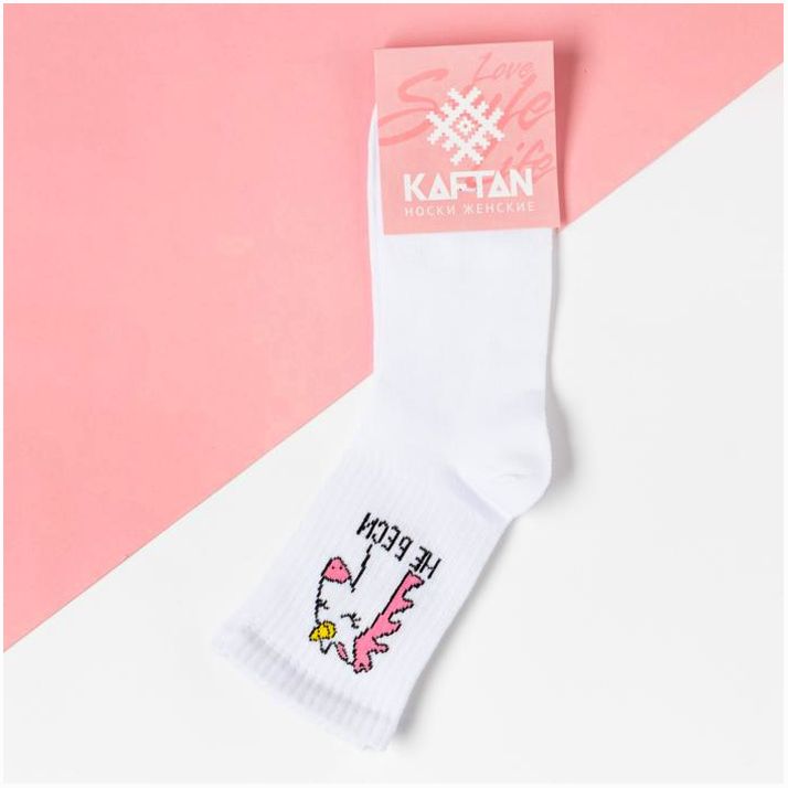Картинка Носки женские KAFTAN "Не беси" р.36-39 (23-25 см) (№5404327) от магазина Мир детей Товары для Новорожденных