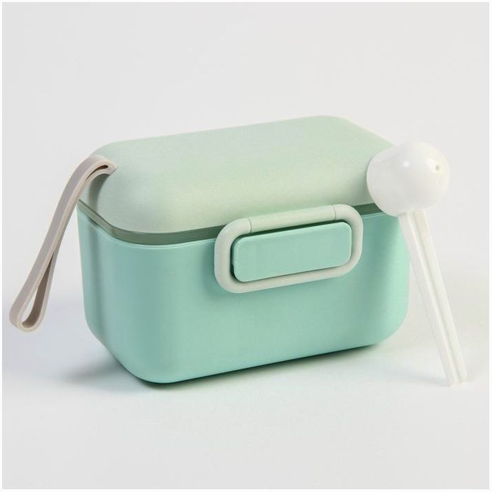 Контейнер для хранения детского питания, 400 мл., цвет бирюзовый артикул анонс 6936518