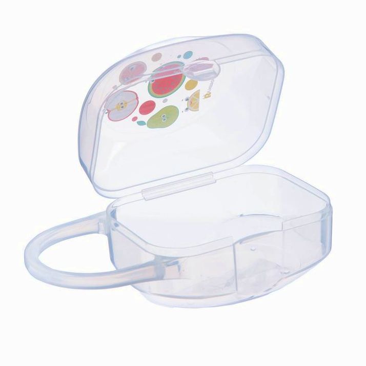 Картинка Контейнер для хранения и стерилизации детских сосок и пустышек «Фрукты» (№2866168) от магазина Мир детей Товары для Новорожденных